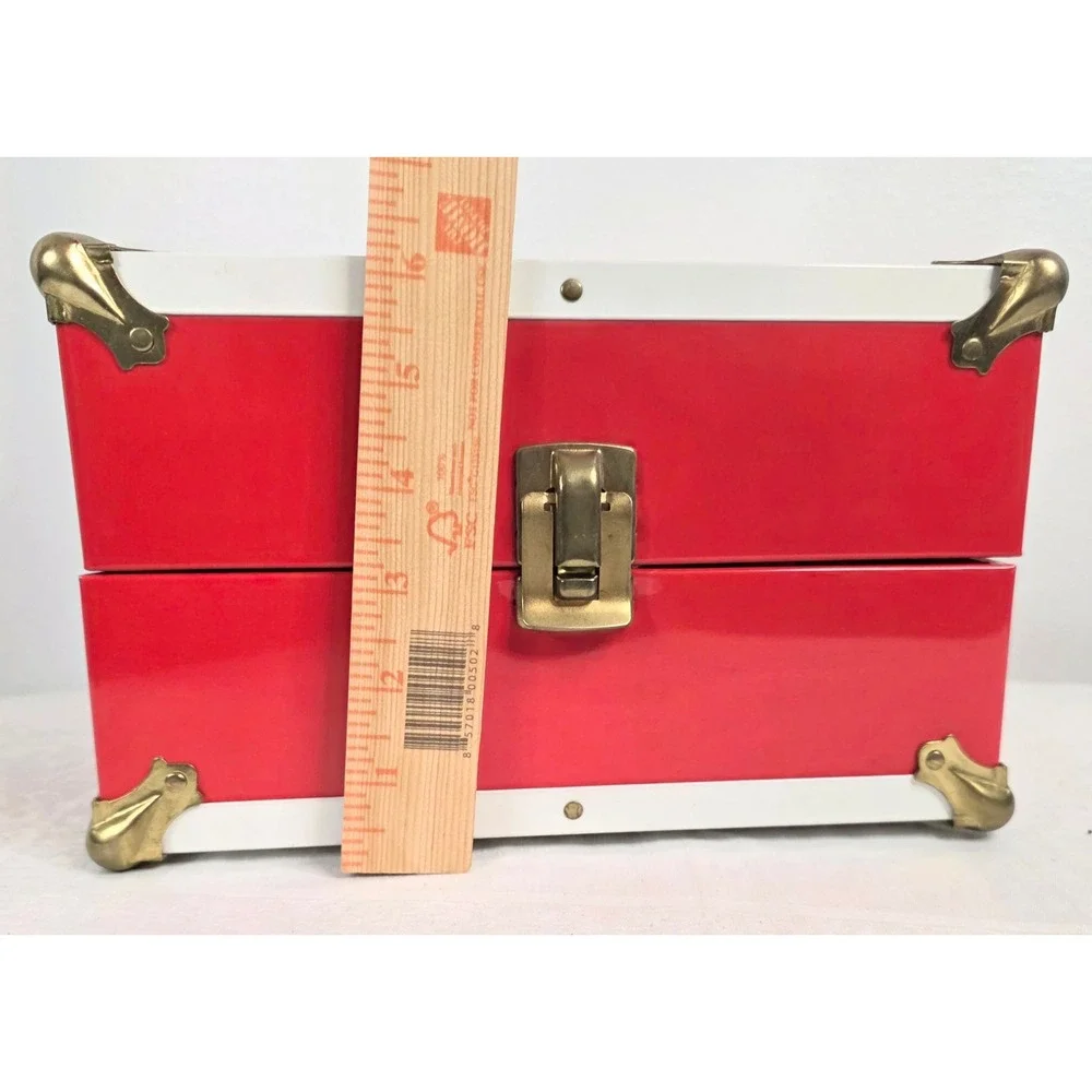 Carole the Childhood Memories Porcelain Doll Wardrobe Trunk Set Accessories